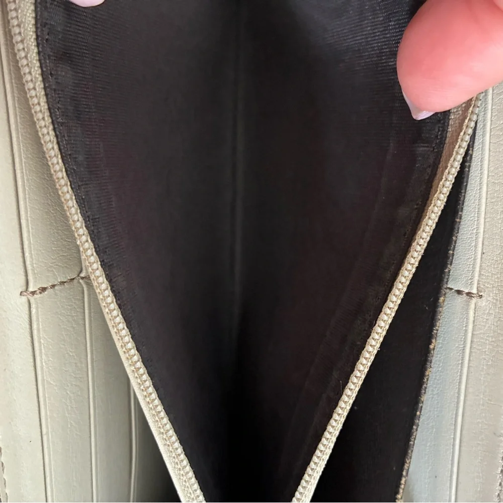 Gucci Beige and Brown GG Canvas Women’s Wallet Vintage - Picture 7 of 12